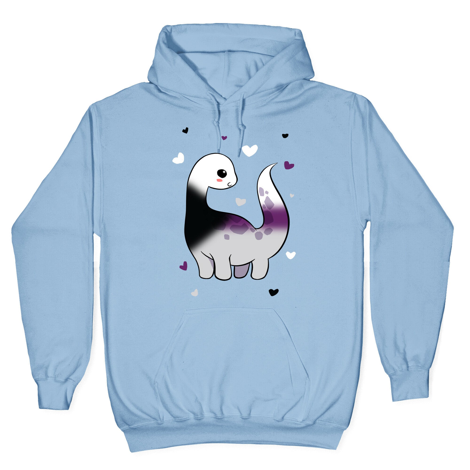 Demisexual-Dino Hoodie